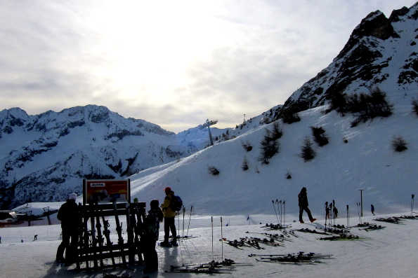 The ski area of Passo Tonale