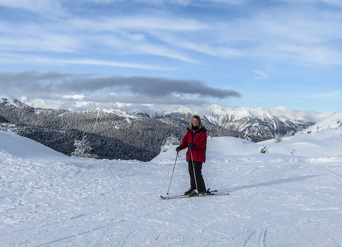 Skiing in the Italian Dolomites 2012 7010