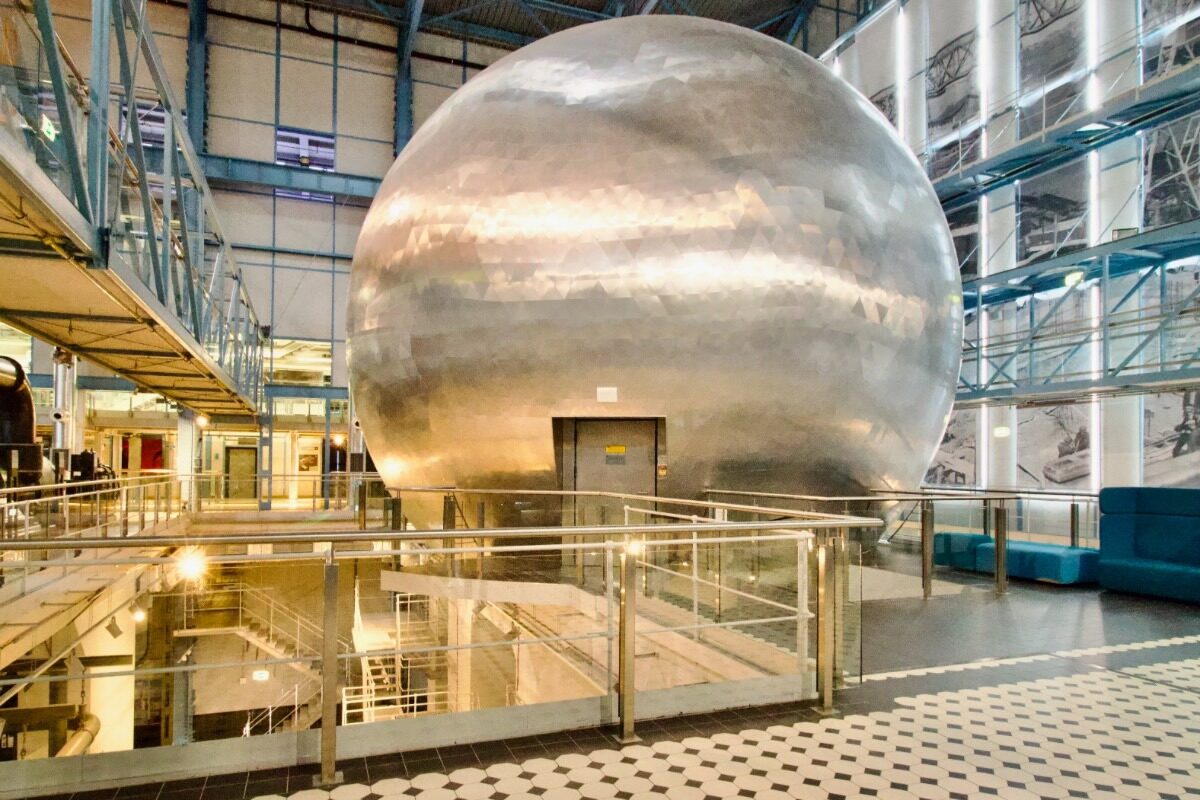 The Planetarium at the Centre of Science and Technology in Łódź