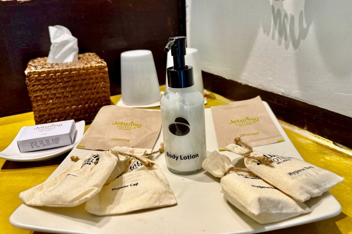 Thoughtful Extras at Jetwing Beach Hotel in Negombo, Sri Lanka