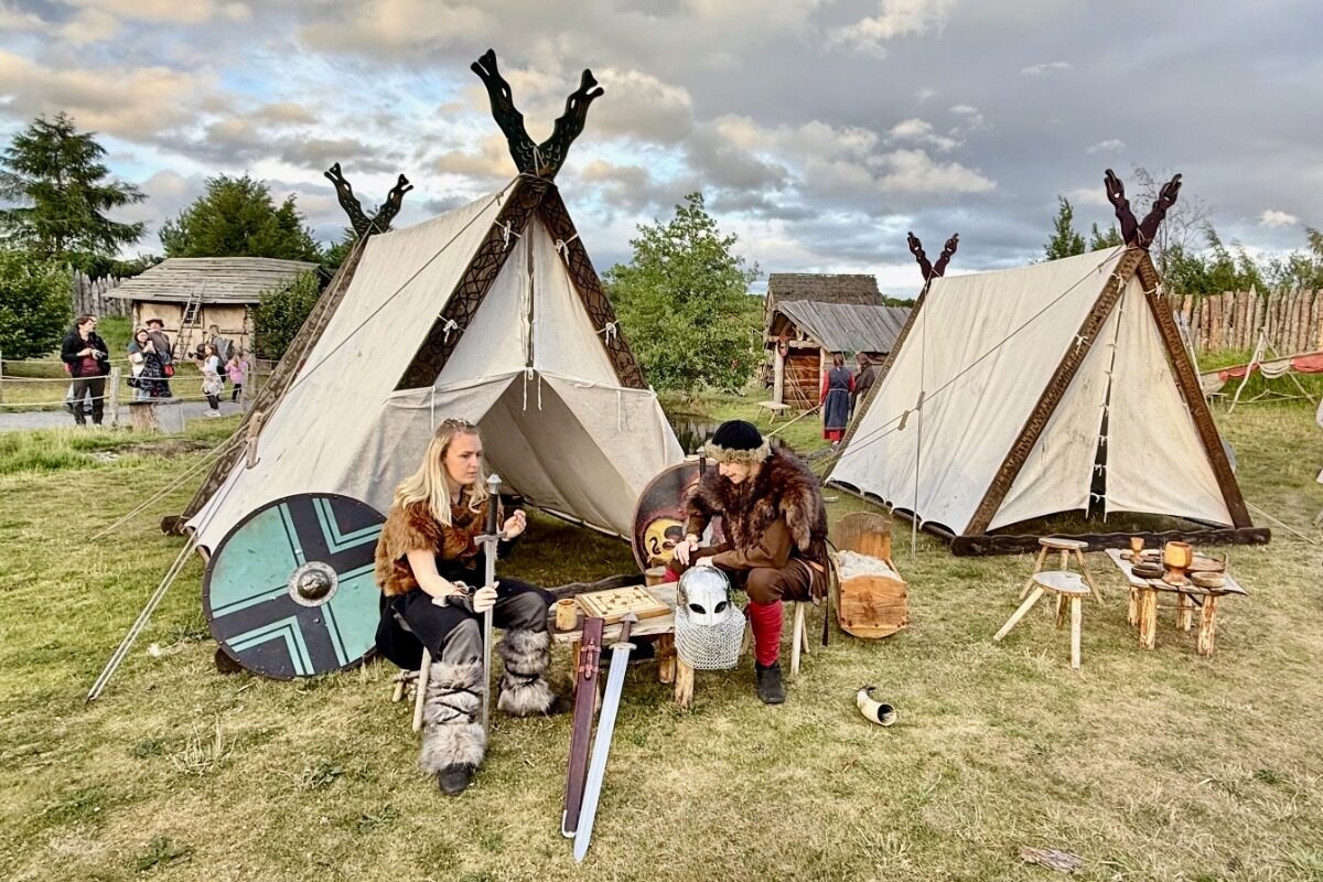 Viking Village at Kynren Bishop Auckland, England