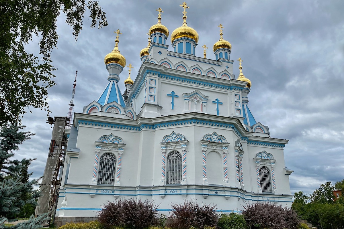 SS Boris and Gleb Russian Orthodox Cathedral Daugavpils, Latvia   9049