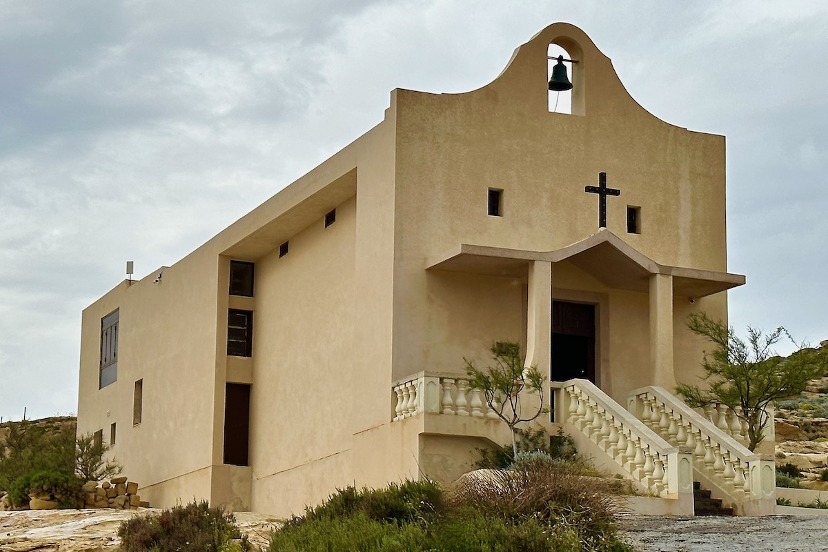 St Anne Chapel in Dwejra in Gozo