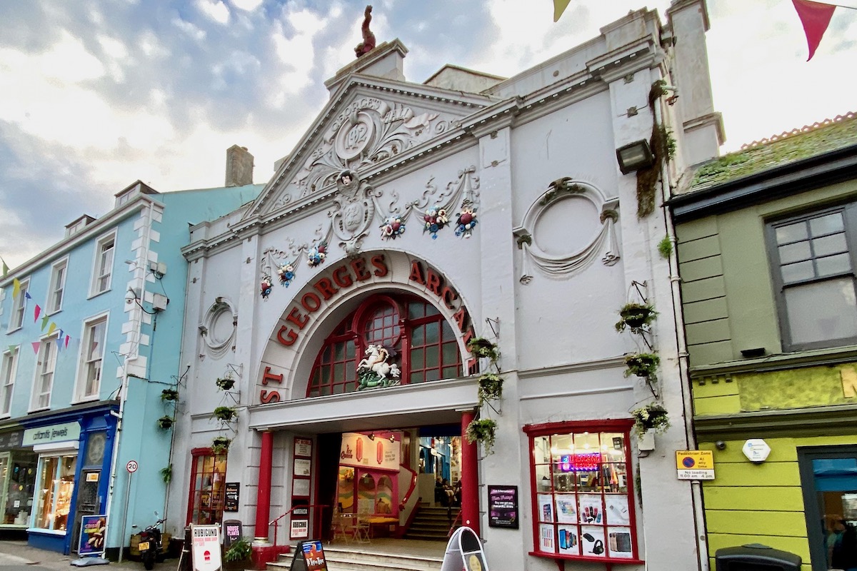 St George's Shopping Arcade in Falmouth, Cornwall