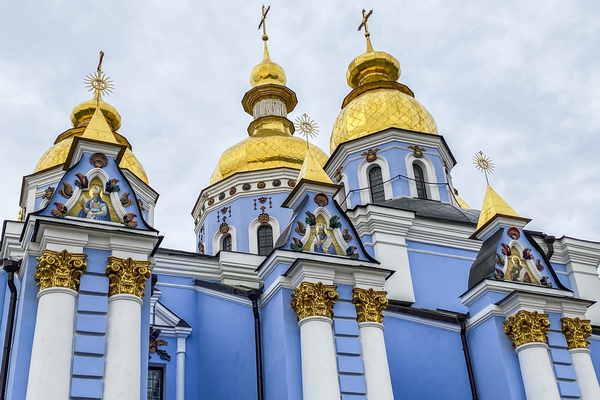 St. Michael's Monastery Kiev in the Ukraine   0211