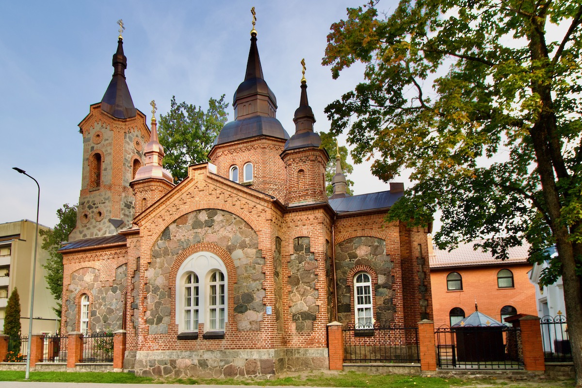 St Sergey of Radonezh Orthodox Church in Valmiera, Vidzeme in Latvia