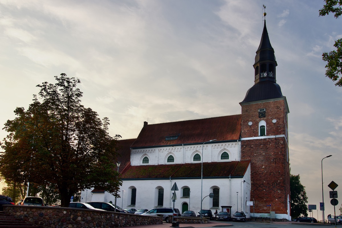 St Simon's Church in Valmiera Vidzeme in Latvia