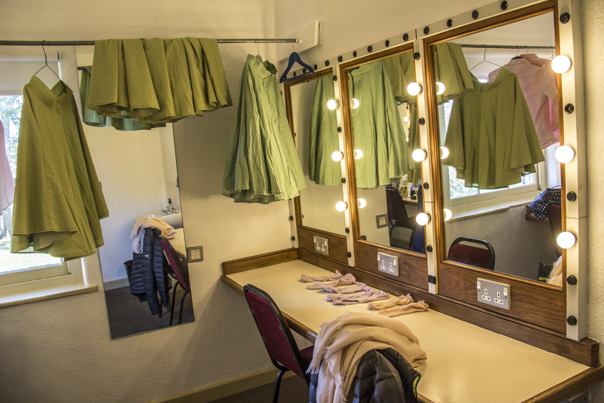 Star dressing room at the Theatre Royal in Bury St Edmunds, Suffolk, UK  0027