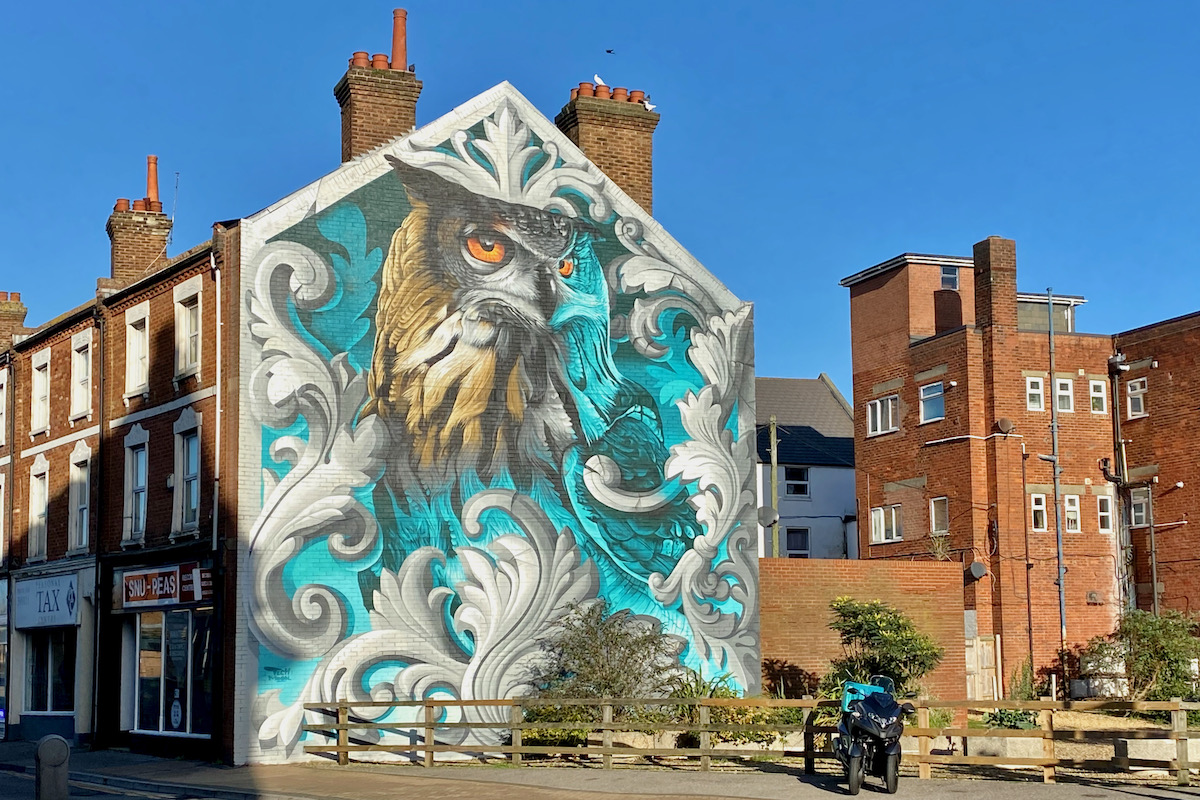 Stunning Street Art in Boscombe, Dorset