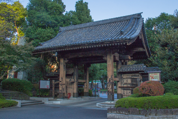 Zöjöji Temple gate