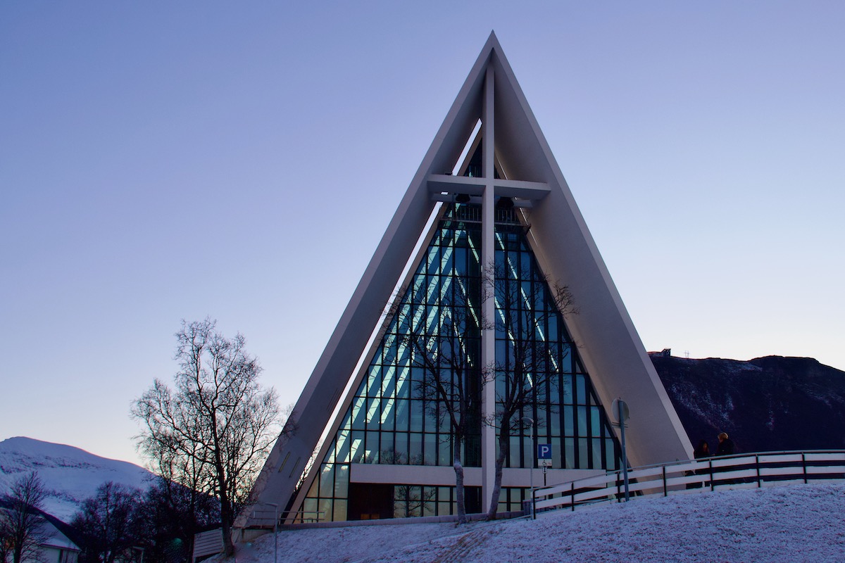 The Arctic Cathedral in Tromsø, Norway