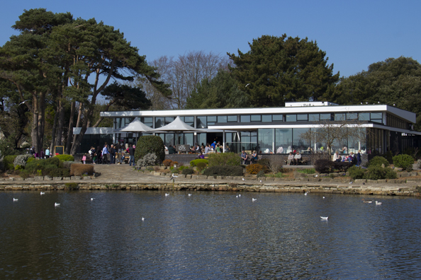 The Ark on the wildfowl lake in Poole Park, Poole