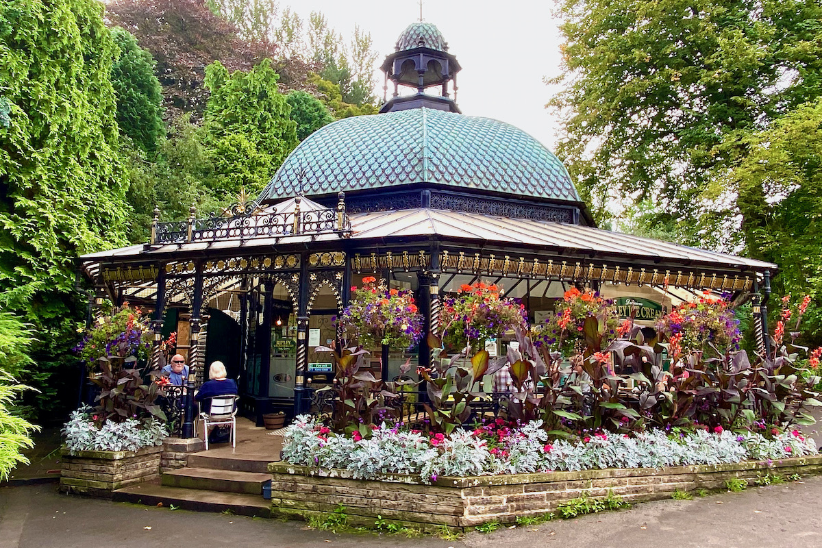 The Bandstand in Valley Gardens in Harrogate, Yorkshire