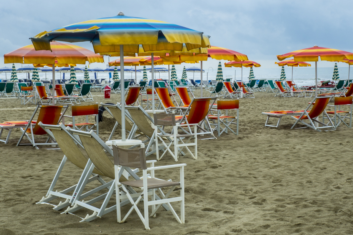 Beside the Seaside Italian Style in Viareggio, Tuscany