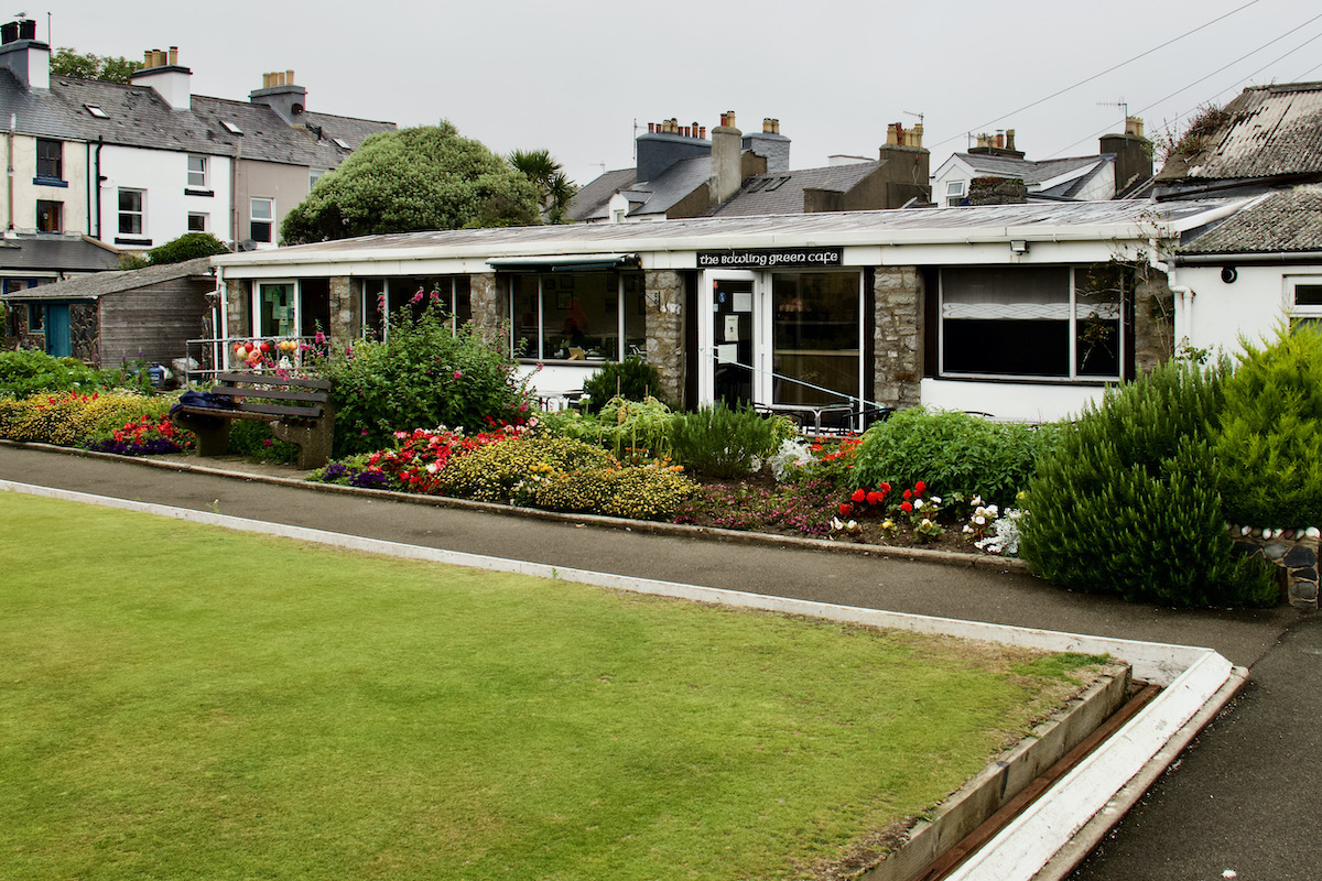 The Bowling Club Cafe in Castletown, Isle of Man