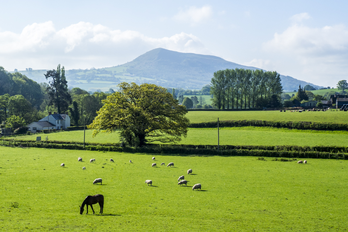 The Brecon Beacons Around Abergavenny in Wales 5111127