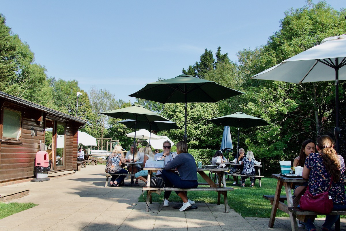 The Café in the Orchard in Shenley, Herts