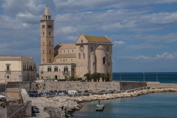 The cathedral of Trani in Puglia