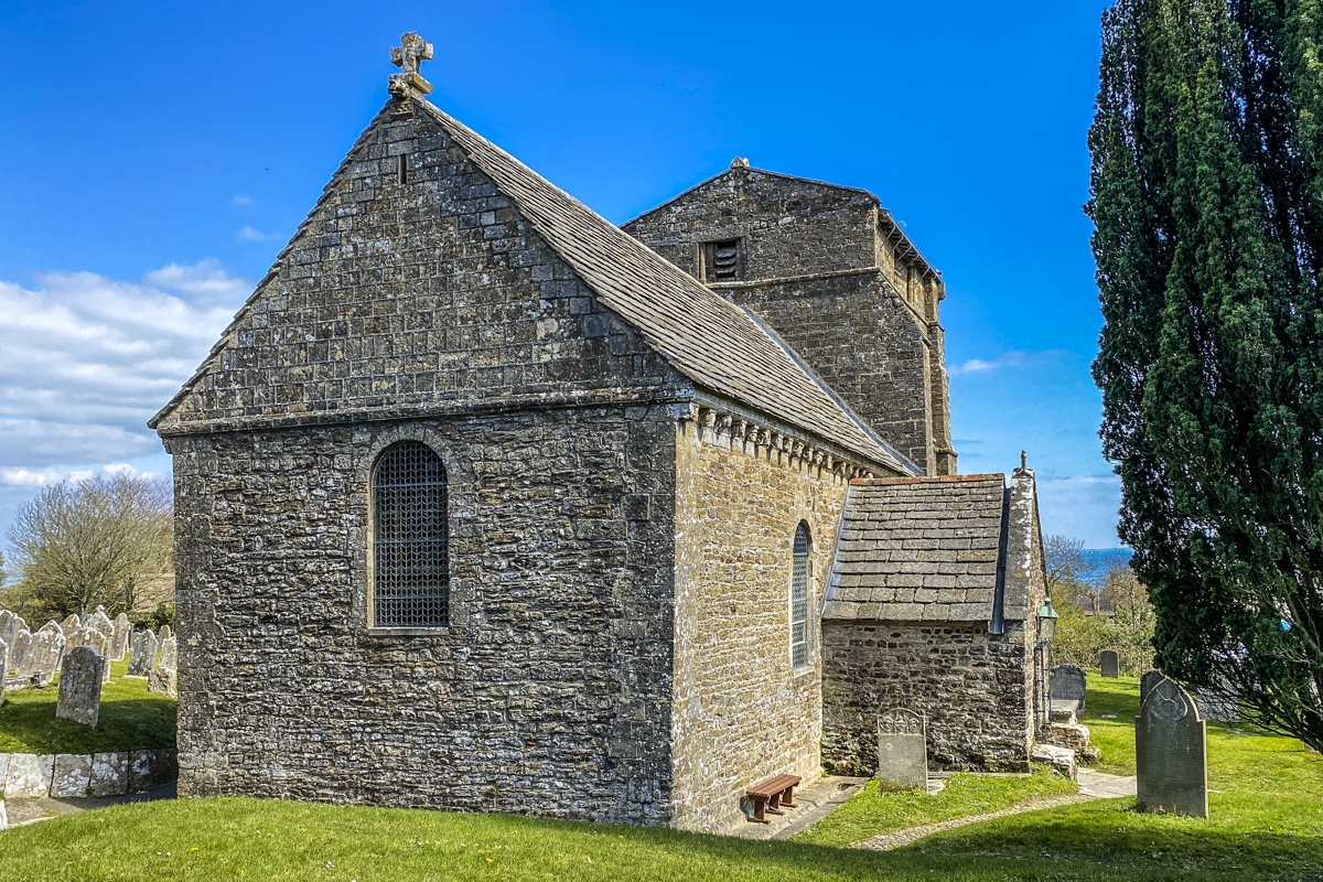 The Church of Saint Nicholas in Studland Village in Dorset 5299