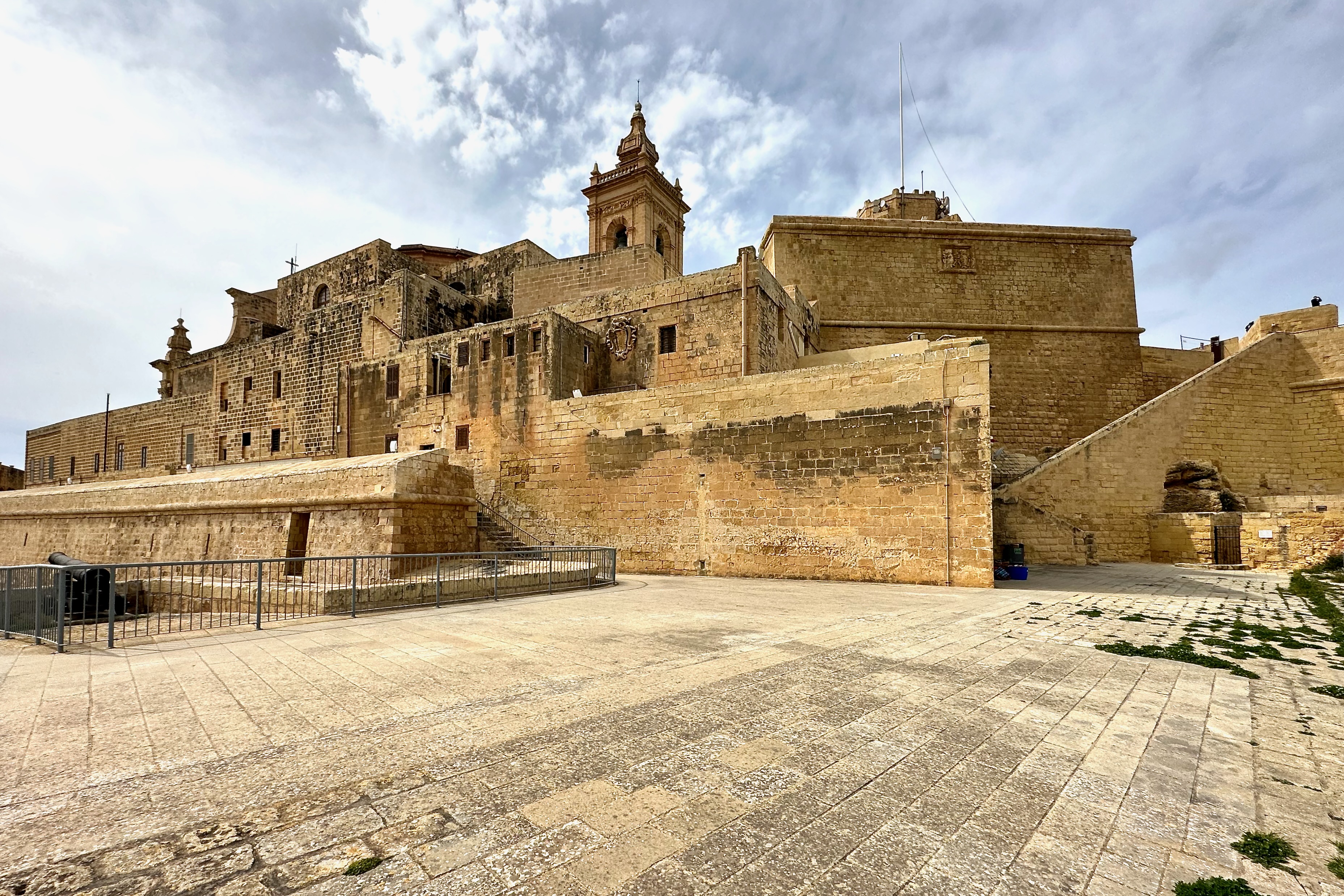 The Citadel in Victoria the Capital of Gozo, Malta