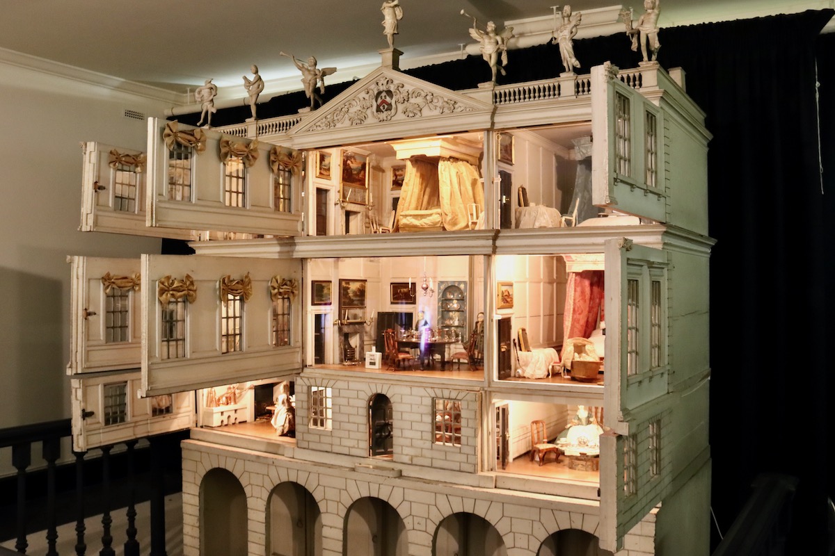 The Dolls House at Uppark near Chichester in West Sussex