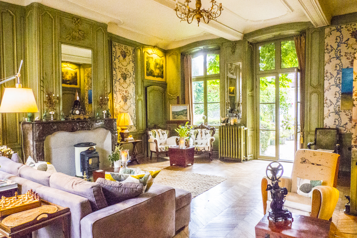 The Drawing Room at Maison 76 in Montreuil sur Mer in Pas de Calais, France      8050320