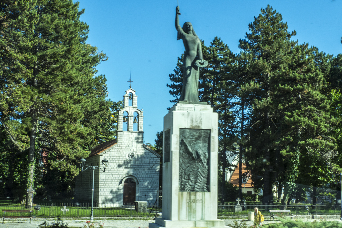 The Fairy of Lovćen in Cetinje, Montengro 140122