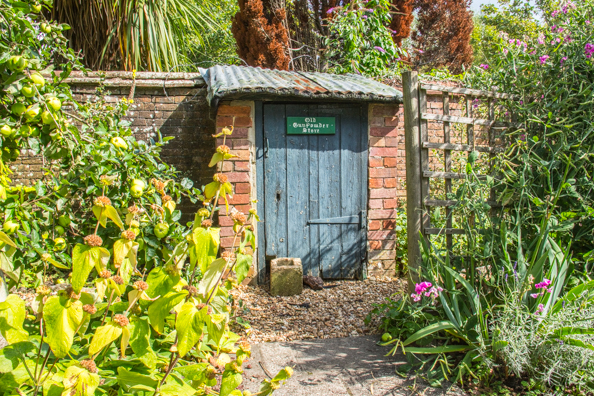The Garden at the Priests House Museum in Wimborne, Dorset UK