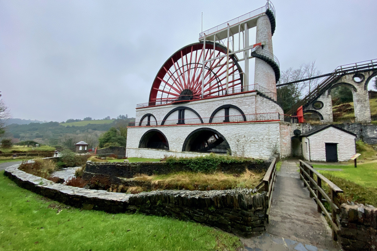 The Great Wheel at Laxey on the Isle of Man