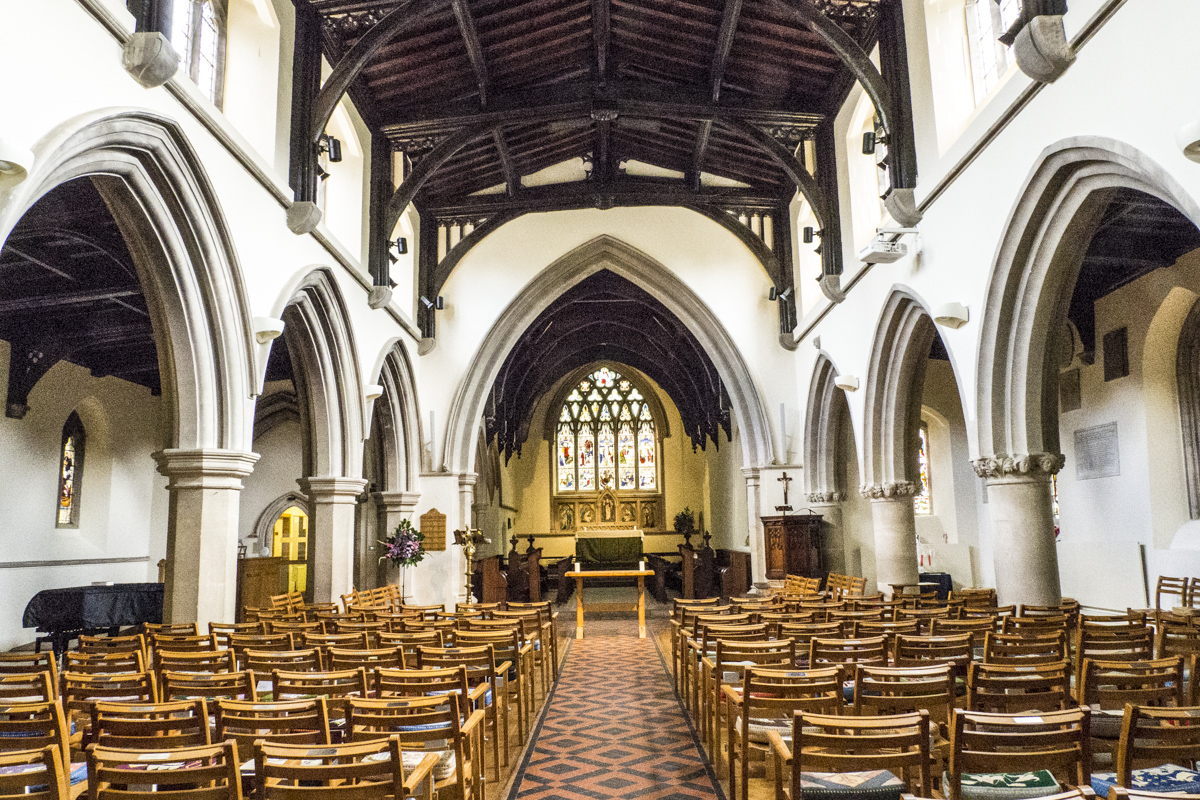 The Interior of the Parish Church of St Mary Magdalene in Woodstock  9301478
