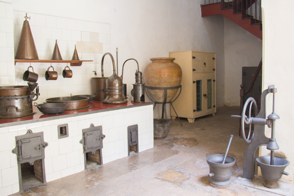 The laboratory in the Triolet Pharmacy in Matanzas, Cuba