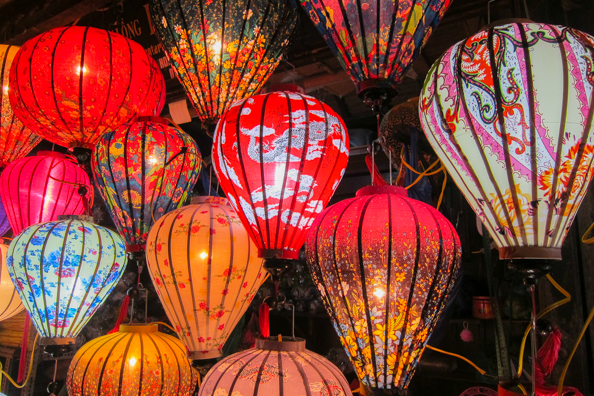 The lanterns of Hoi An in Vietnam