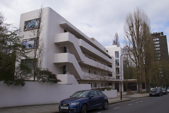The Lawn Road Flats or Isokon Building in Hampstead London