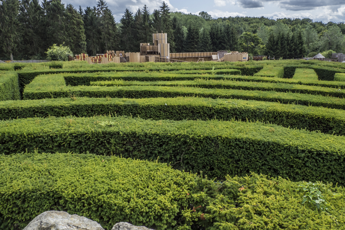 The Maze at Leeds Castle near Maidstone in Kent  7280061