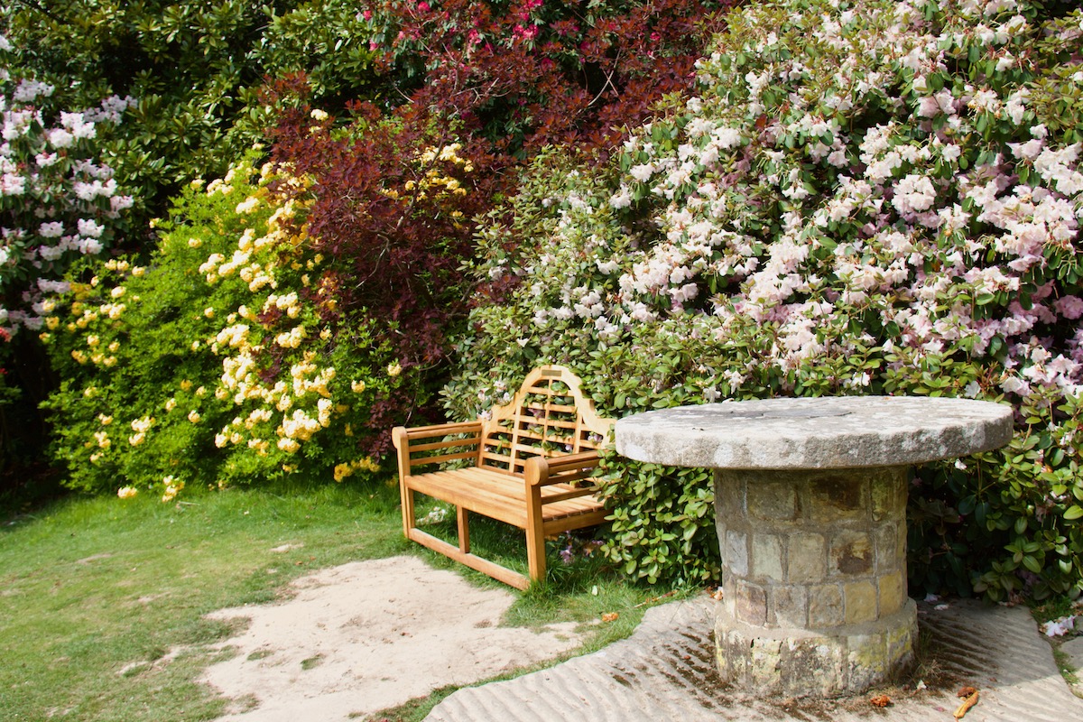 The Memorial Table in Leonardslee Gardens