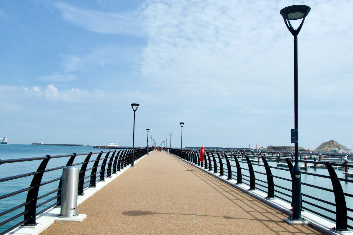 The New Marina Pier Dover in Kent