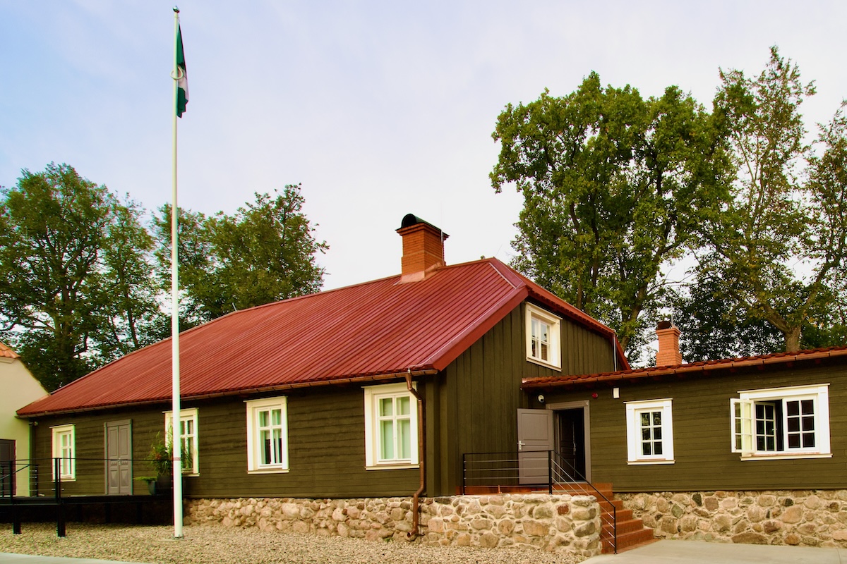 The Old Pharmacy in Valmiera, Vidzeme in Latvia