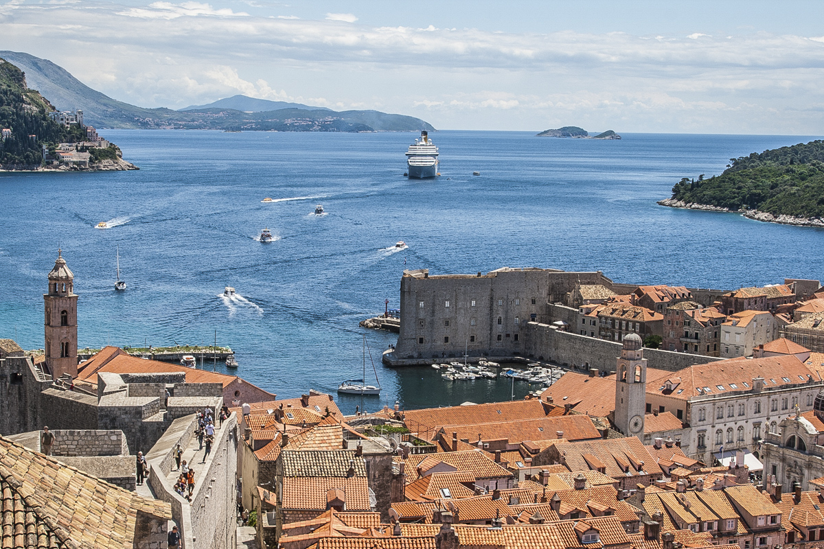 The old port in Dubrovnik, Croatia 1027