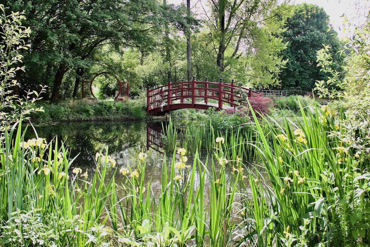The Oriental Garden at Houghton Lodge & Gardens