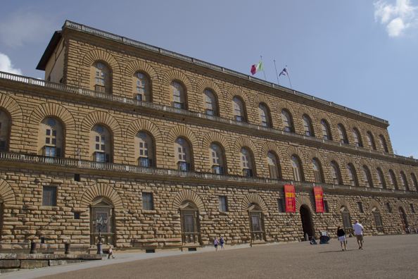 The Palazzo Pitti in Florence, Tuscany