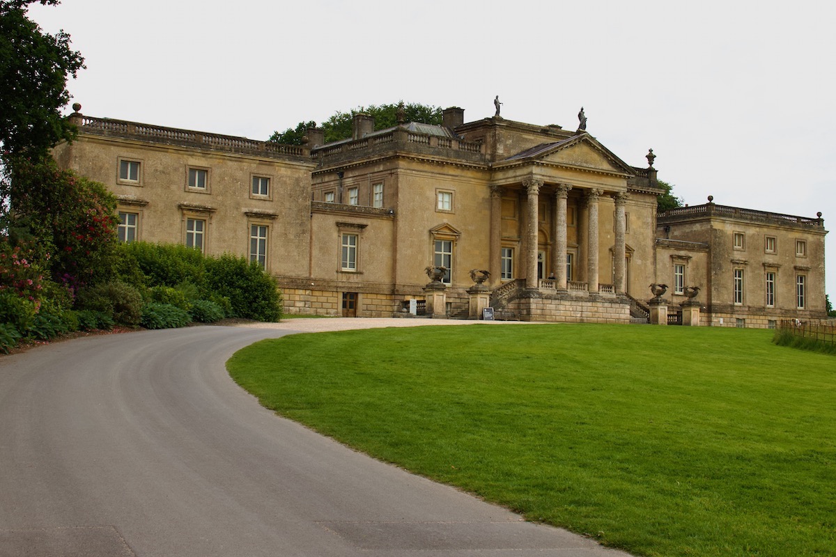 The Palladian House at Stourhead near Mere in Wiltshire