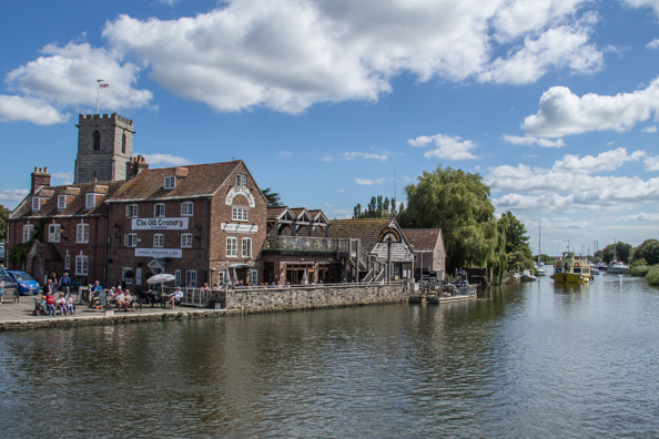 The Quay on the River Frome in Wareham, Dorset, UK