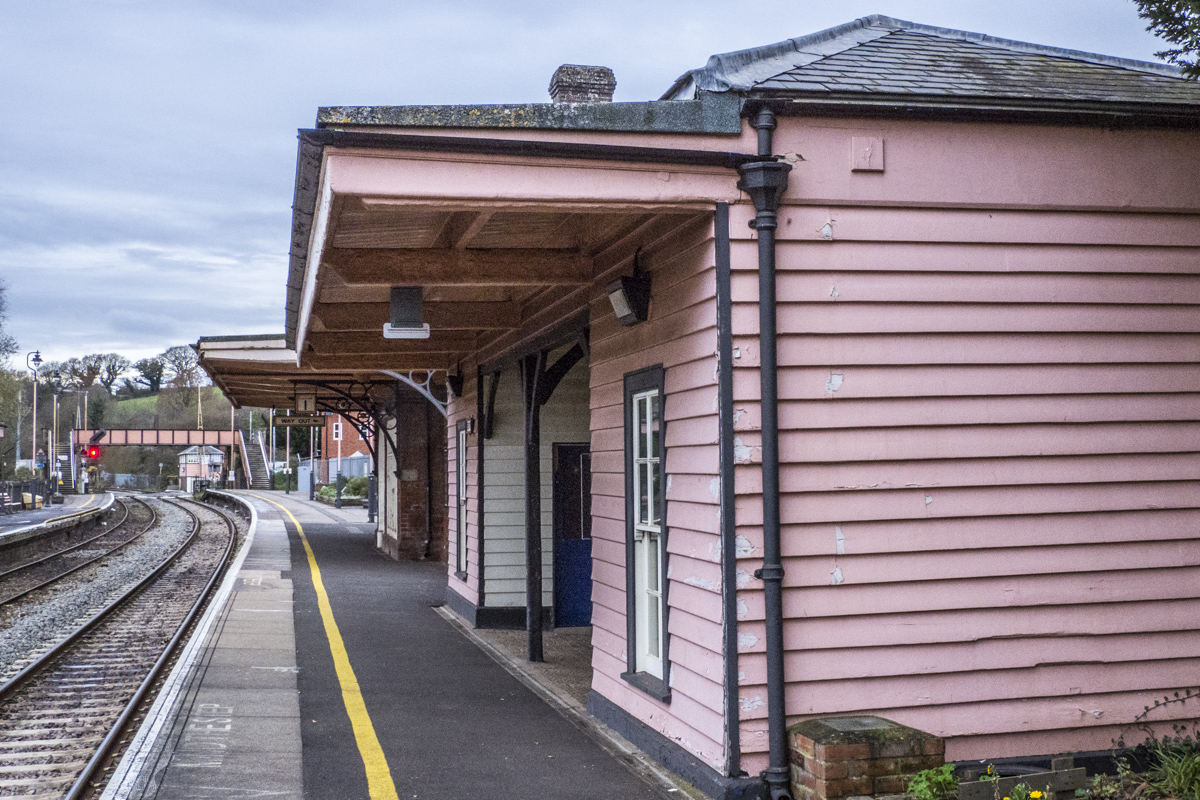 The Railway Station at Crediton, Devon050193