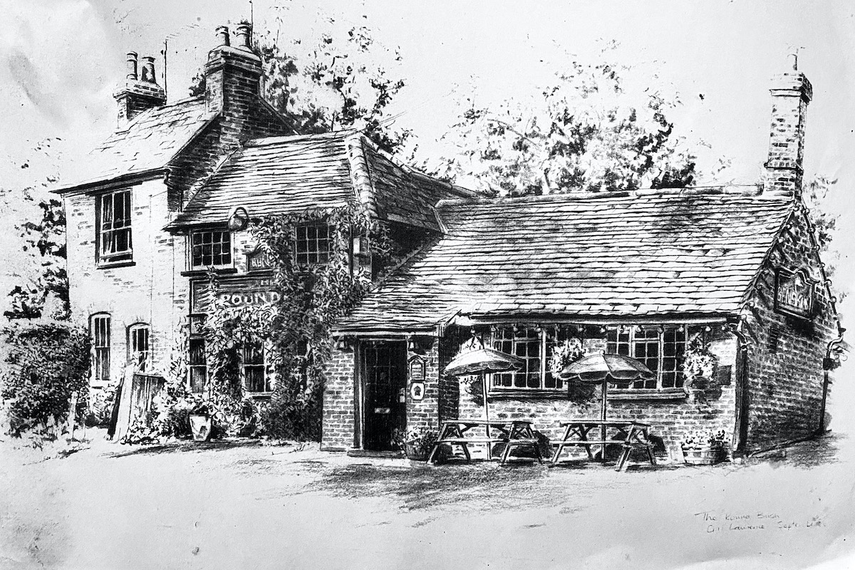 The Roundbush Pub in Radlett, Hertfordshire