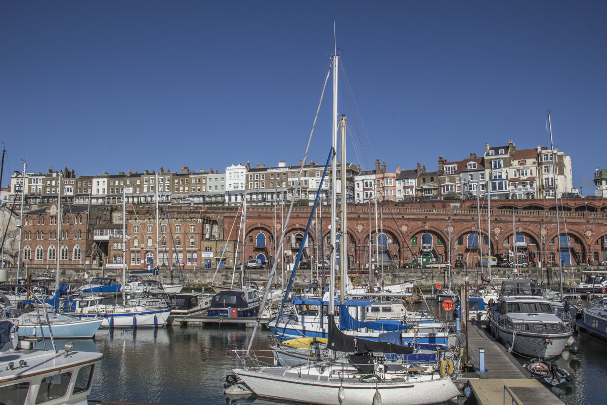 The Royal Harbour at Ramsgate in Thanet, Kent, UK 4294