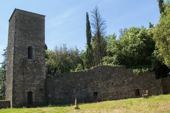 Ruins of Rocca di Castel Vecchio