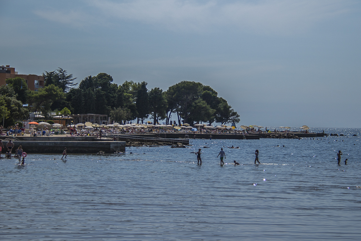 The seafront at Umag on the Istrian peninsula in Croatia 5242