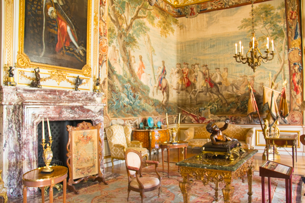 The Second State Room at Blenheim Palace, Woodstock near Oxford