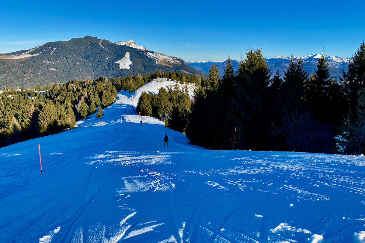 The Ski Area at Folgaria in Trentino, Italy