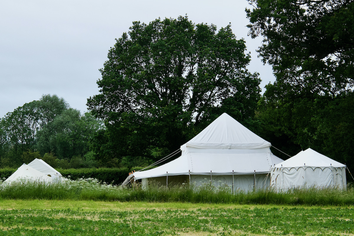 The Tent House at Pop Up Glamping in Somerset